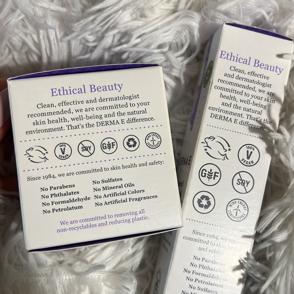 DERMA e advanced peptides and flora collagen moisture and serum brand new in box - Picture 4 of 4